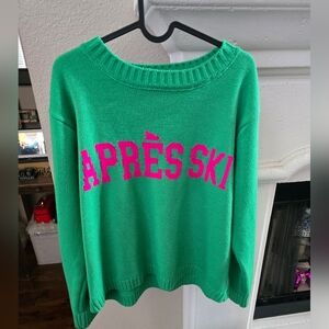 Green Après Ski Sweater XL Green  Amazing Deal